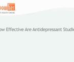 the effectiveness of antidepressant studies