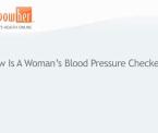 how to check a womans blood pressure